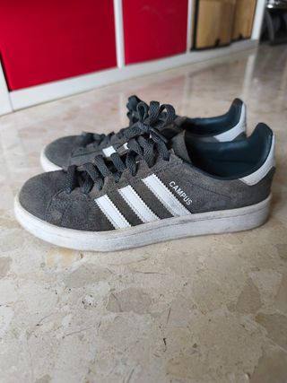 Zapatillas Adidas Campus Grises