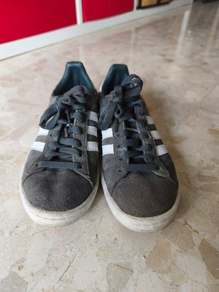 Zapatillas Adidas Campus Grises