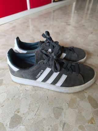 Zapatillas Adidas Campus Grises