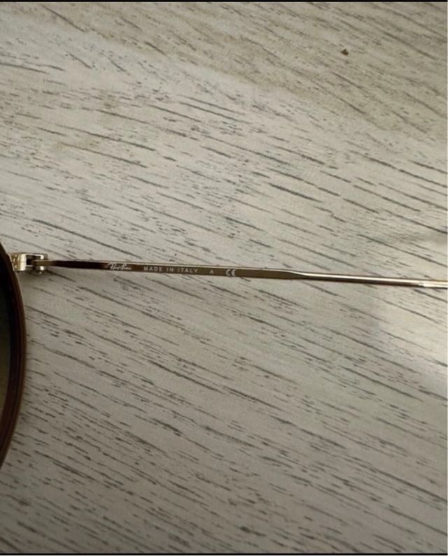 Gafas de sol Ray-Ban espejo rosa y dorado