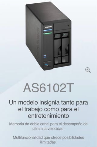 NAS ASUSTOR AS6102T