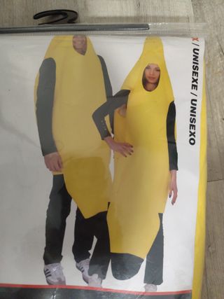 Disfraz Banana Talla Única Unisex  súper divertido