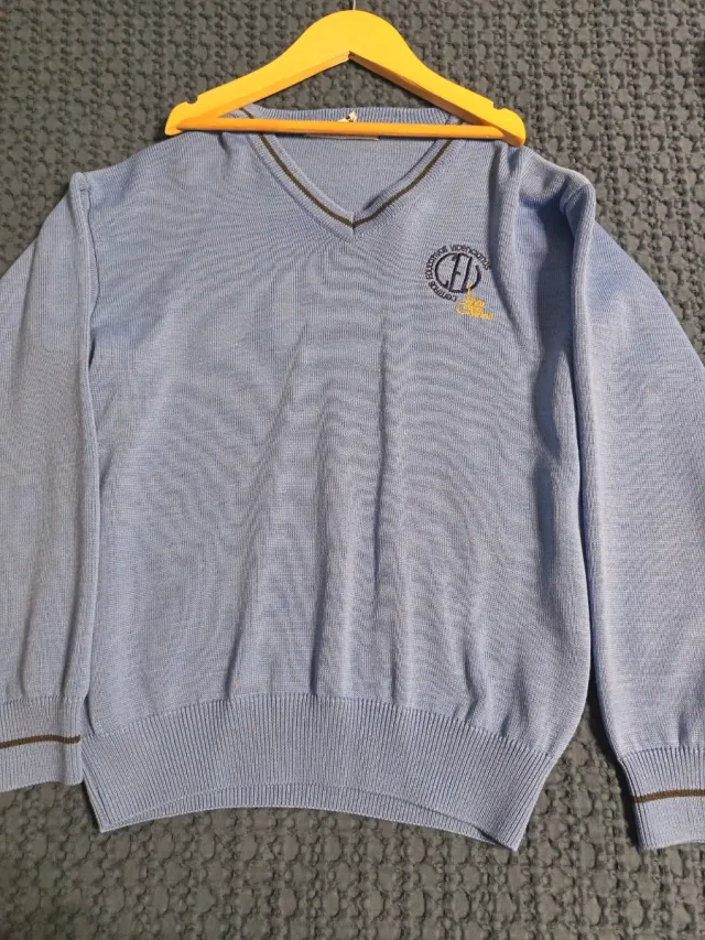 Jersey Pico Colegio Celeste
Talla 12