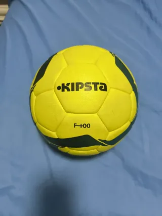 Balón de fútbol amarillo Kipsta