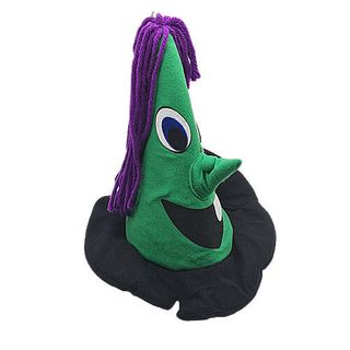 Sombrero Bruja Infantil Pelo Morado