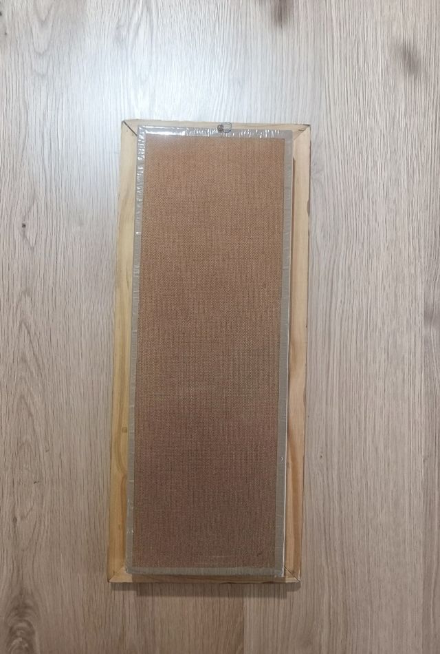 Cuadro figuras madera tallada