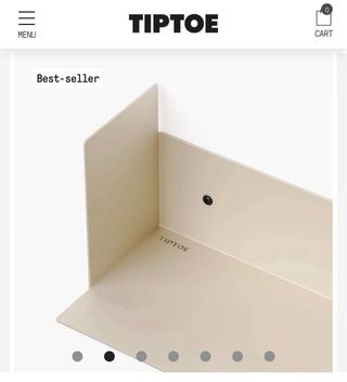 Estantería metálica Tiptoe