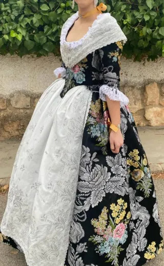 Traje de Fallera Negro 