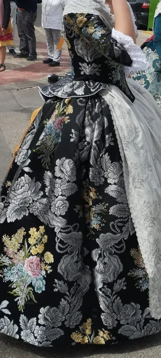 Traje de Fallera Negro 