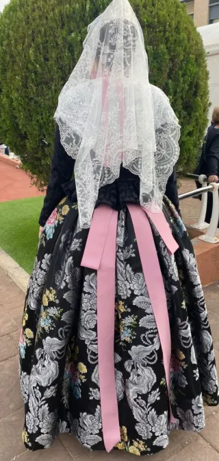 Traje de Fallera Negro 