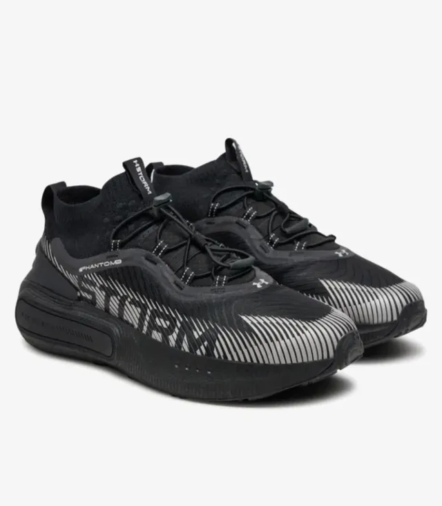 Zapatillas Under Armour T45 Hombre Negro/Plata