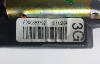 CINTURON SEGURIDAD TRASERO IZQUIERDO 163715 RENAULT SCENIC II
