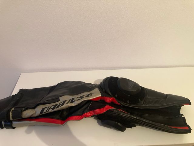 Pantalones de cuero Dainese para moto