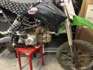 Pit Bike Desmontada
