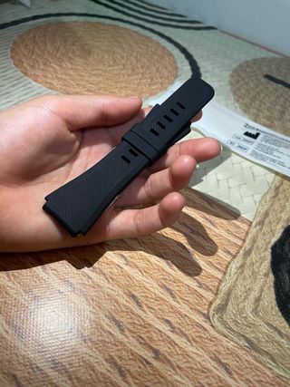 Correa de reloj negra