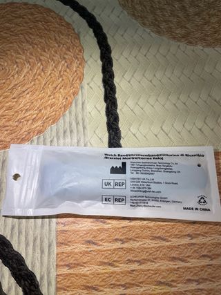 Correa de reloj negra