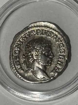 Moneda Romana Denario Caracalla