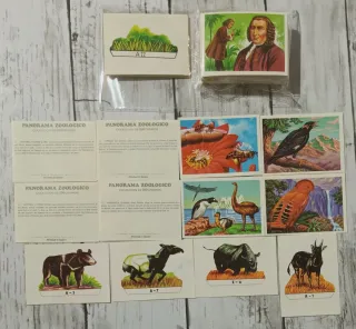 Cromos de la colección Panorama Zoológico