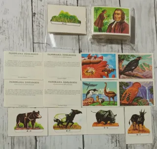 Cromos de la colección Panorama Zoológico