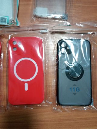 Lote 5 Fundas iPhone 11