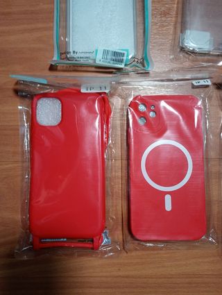 Lote 5 Fundas iPhone 11