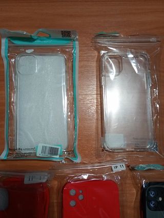 Lote 5 Fundas iPhone 11