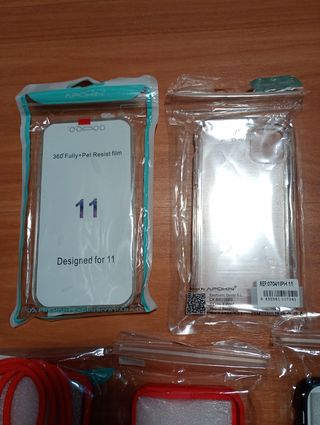 Lote 5 Fundas iPhone 11
