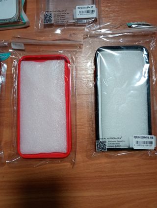 Lote 5 Fundas iPhone 11