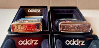 Set 4 Accendini ZIPPO Originali made in usa.