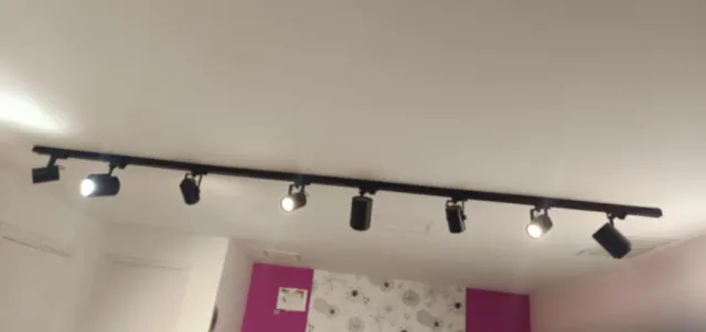 Carril Proyector Negro