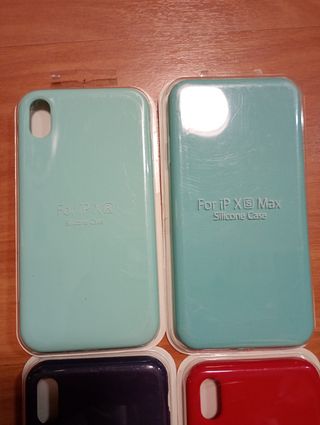 Lote 4 Fundas iPhone X/XS Max