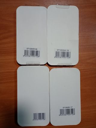 Lote 4 Fundas iPhone X/XS Max