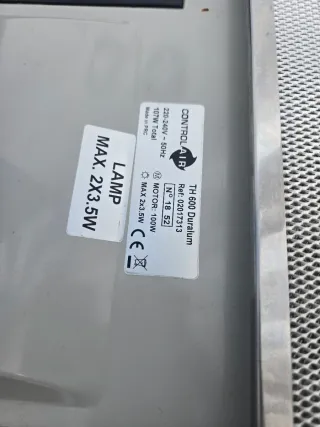 Campana control air de teka