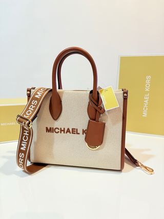 Bolso Michael Kors Beige y Marrón