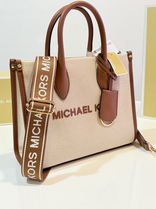 Bolso Michael Kors Beige y Marrón