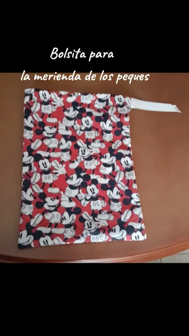 Bolsita merienda Mickey Mouse