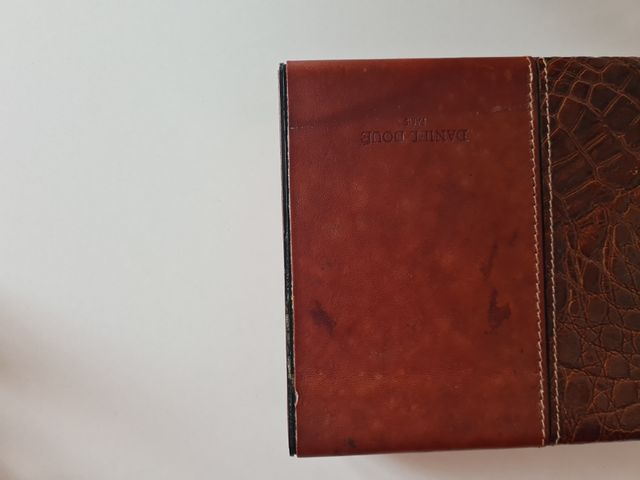 Trousse da viaggio vintage similpelle