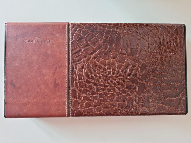 Trousse da viaggio vintage similpelle