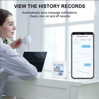 Sensores de Temperatura y Humedad WiFi Tuya.