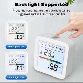 Sensores de Temperatura y Humedad WiFi Tuya.