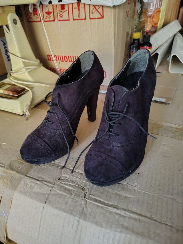 Scarpe donna numero 38 nere tacco alto