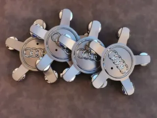 135mm Tapabujes Audi Centro de Ruedas Llantas