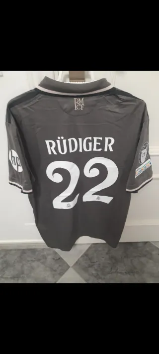 Camiseta Rüdiger Real Madrid Talla XL