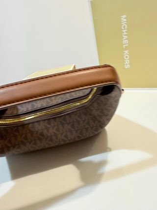 Bolso Michael Kors Marrón y Dorado