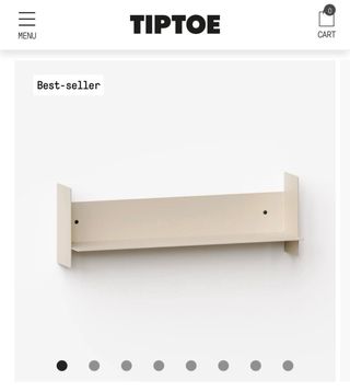 Estantería metálica Tiptoe