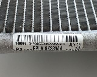 RADIADOR AGUA LAND ROVER RANGE ROVER SPORT