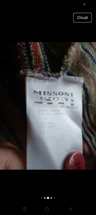 Gilet invernale vintage - Missoni