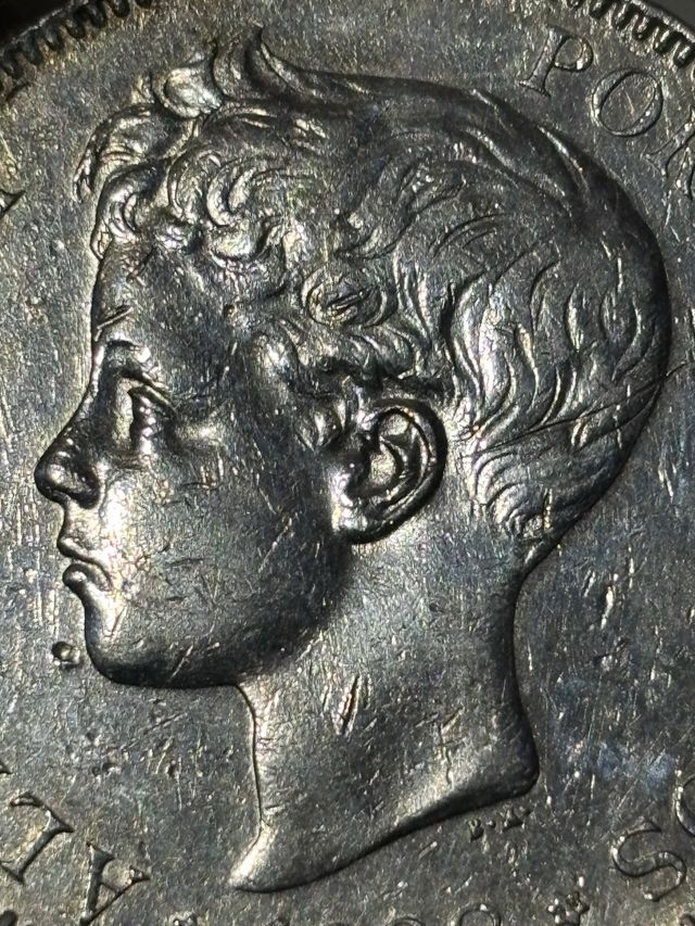 Moneda Plata 5 Pesetas 1898 Alfonso XIII