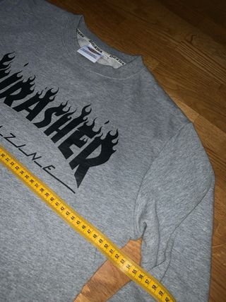 Sudadera Dickies x Thrasher Gris