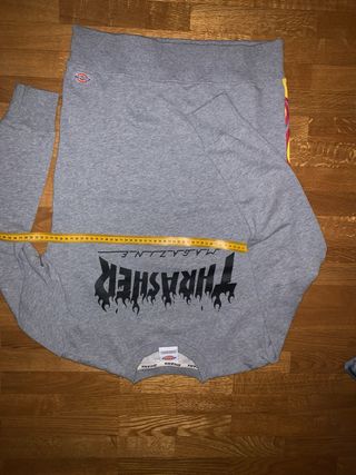 Sudadera Dickies x Thrasher Gris